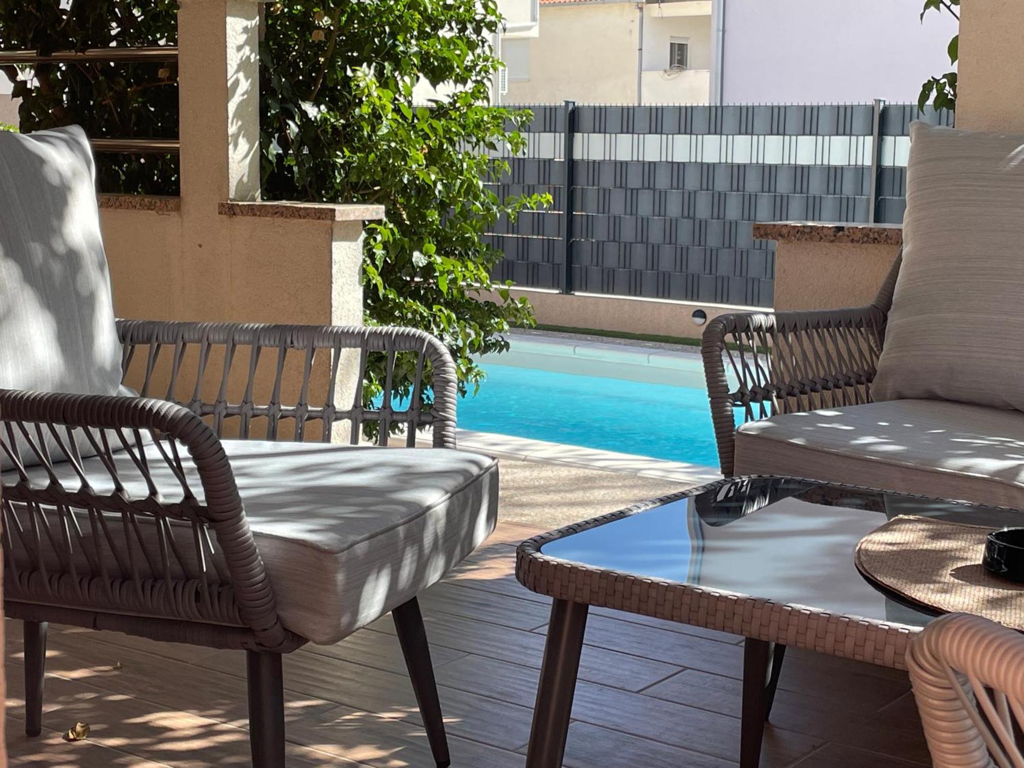 Villa Andrijana - Exclusively Yours - Family Getaway With Private Pool Kaštela المظهر الخارجي الصورة
